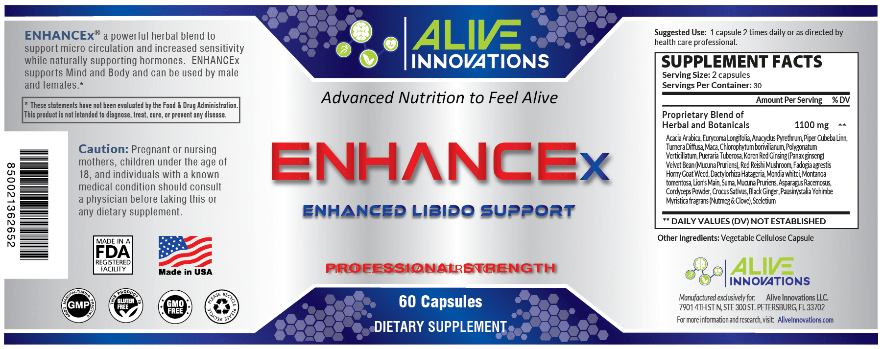 ENHANCEx – Microcirculation & Hormone Support